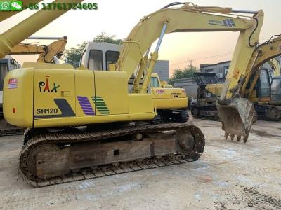 China 4 Cylinder 12T 0.5M3 Sumitomo SH120 Used Excavator Machine for sale