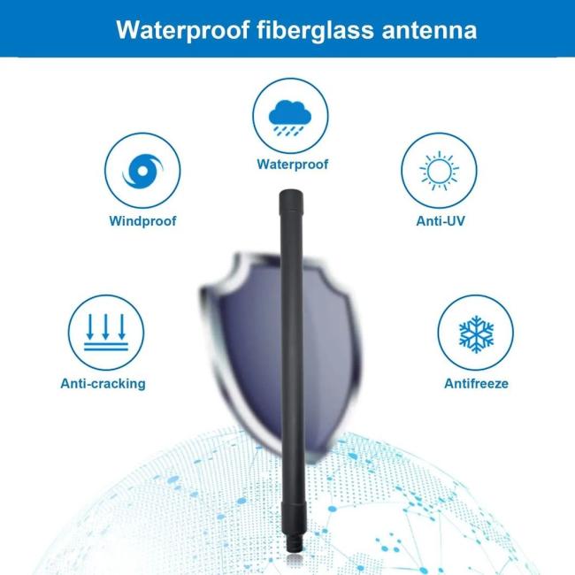 1.2g 32mm Diameter 60cm Drone Omnidirectional Digital Transmission Antenna Outdoor Waterproof Fiberglass Antenna for Uav