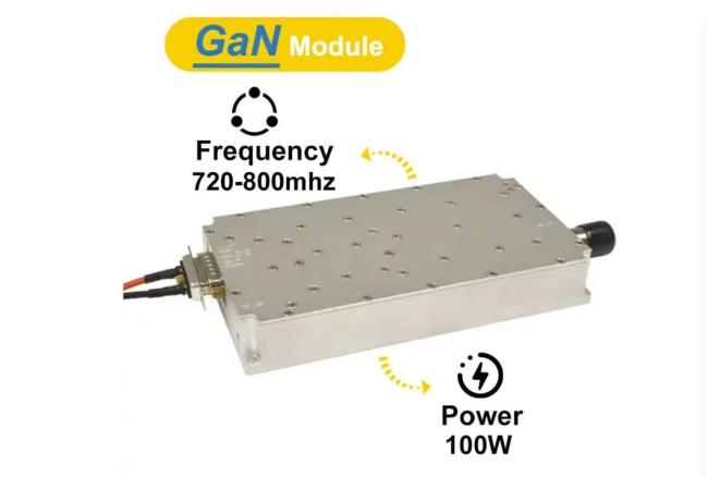 680-780MHz 100W GaN Amplifier Anti Drone Suppression 700-1100MHz Module for Anti Drone System Anti Fpv RF Power Amplifier