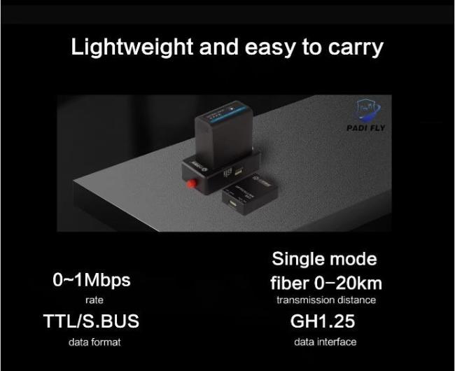 Portable 0.26mm 5km Wide-Range Drone Transceiver Accessories Uav Fibre Optic