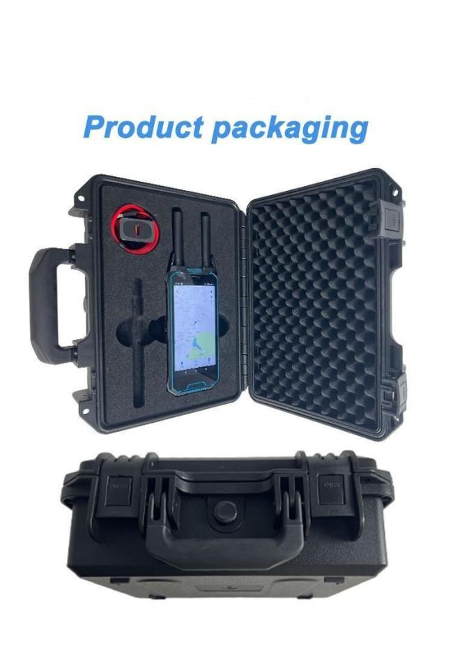 Handheld 1-3km 100MHz-6GHz Drone Locator Anti Drone Detector for Uav Defense Safety Protection System