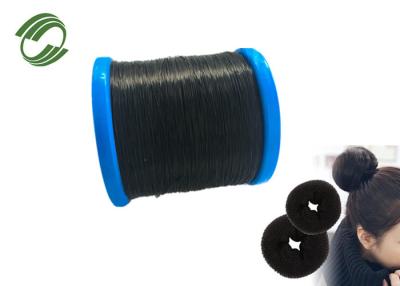 China Non Posionous Orderless Nylon Monofilament Yarn PA6 0.155mm For Hair Bun Maker for sale
