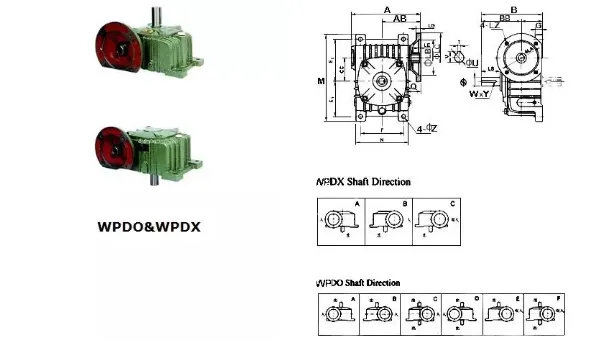 Professional Manufacture Speed Reducer Worm Gearboxes