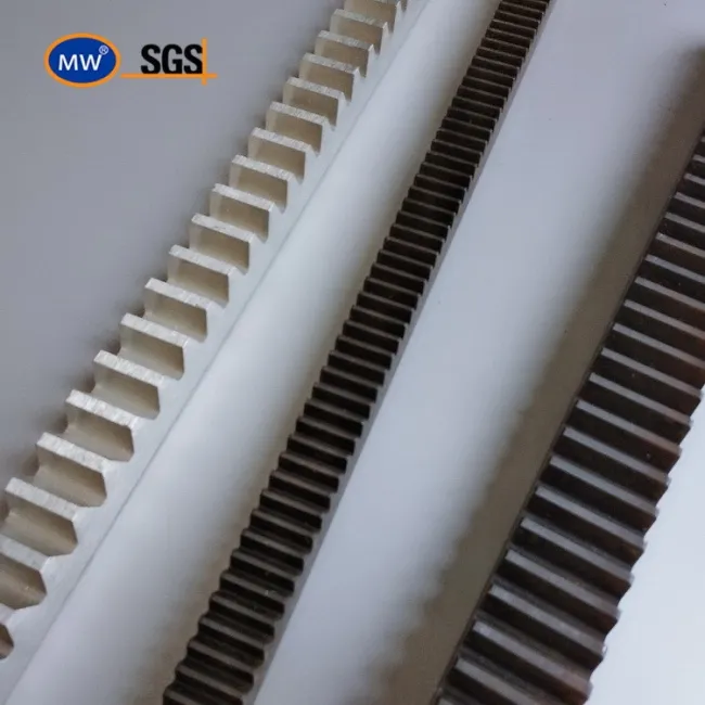 Basic Customization Industrial Engraving Spur Helical M1 M1.5 M2 M2.5 M3 M4 M5 M6 M8 Dp Cp Steel Gear Rack for CNC Machine