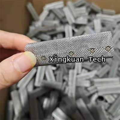 China Cartucho de filtro de malla trenzada de malla de acero Cartucho de filtro de residuos de bebidas en venta