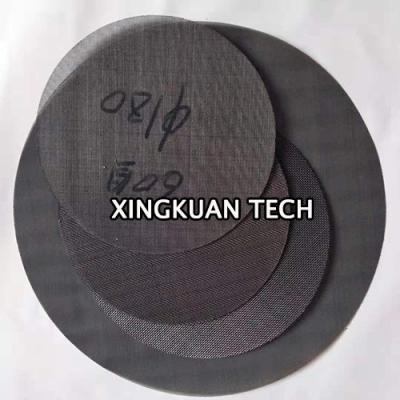 China Black Wire Cloth Extruder Wire Mesh For PET PS Sheet Extruder for sale