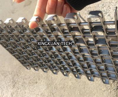 China U Shaped Metal Sheet Horseshoe Chain Mesh Belt For River Cleaning And Garbage Disposal for sale