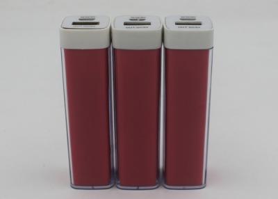 China Mini Channel Lipstick Power Bank 2600 Mah Electronic Gift For Women / Girl for sale