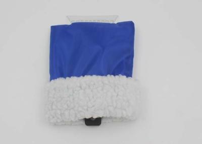 China Waterproof Blue Plastic Glove Ice Scraper For Car With Custom Logo EN71 for sale