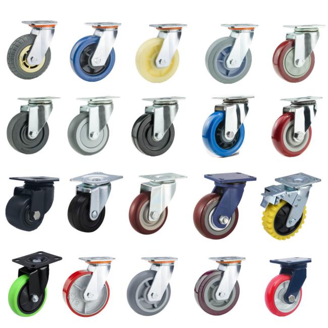 Office Chair Caster Wheels Furniture Hardware Caster Wheels Wholesale Removable Caster Wheels