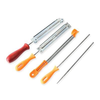 China Flat File Chainsaw Measuring Tools Depth Gauge Guide and Steel Sharpening File Guide Kit for sale