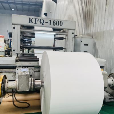 China 1300m m el solo lado respetuoso del medio ambiente PE cubrió el rollo de papel 6 pulgadas en venta