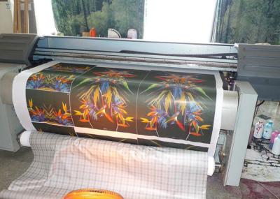 China Fabric Textile Inkjet Printer With Spreader Rroll High Printing Efficiency Belt-feed System Digital , Dancer Roll for sale