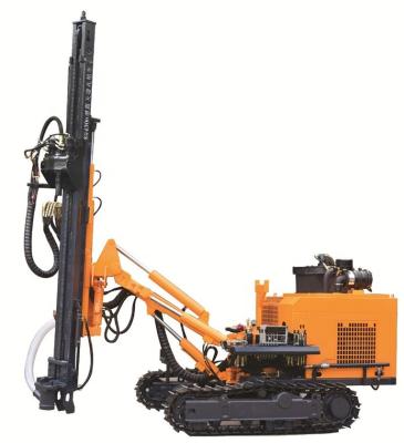 China 25m Depth Diesel Power Hydraulic Crawler Drilling Machine for sale