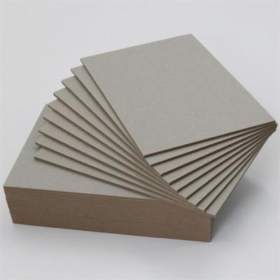 China 1.6mm Grey Board Sheets High Stiffness Grey Laminated Chipboard for sale