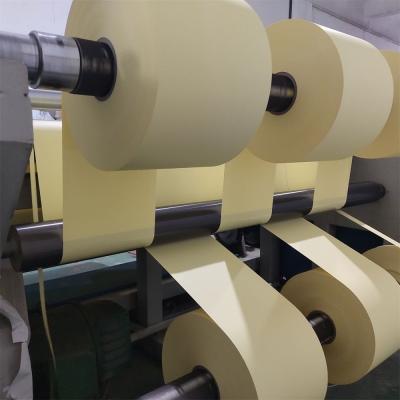 Chine 40 g de papier jaune vitreux en silicone revêtu de papier vitreux à vendre