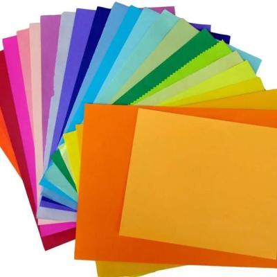 China Cartón de papel de Bristol de copia de colores OEM Cartón de colores 100% de pulpa de madera en venta
