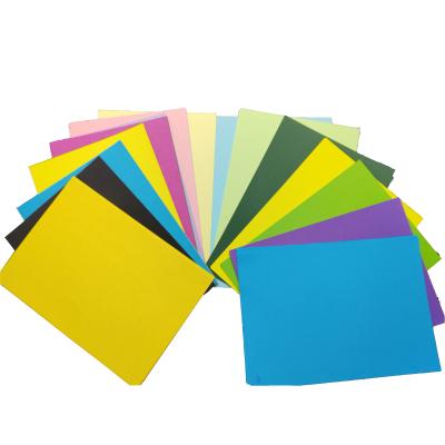 China Customized Color Paper Board Smooth A4 Coloured Board Packaging And Printing for sale