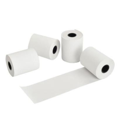 China White Thermal Receipt Printer Paper 55gsm Jumbol Thermal Paper Roll for sale