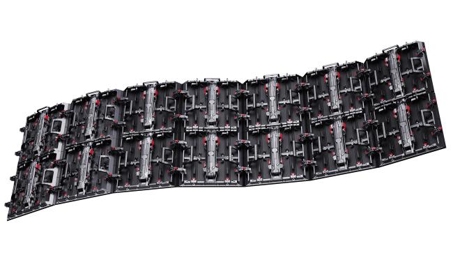 TLP Series LED display in professional event setting
