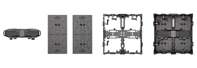 Hand-operated power box with quick-release mechanism for easy maintenance