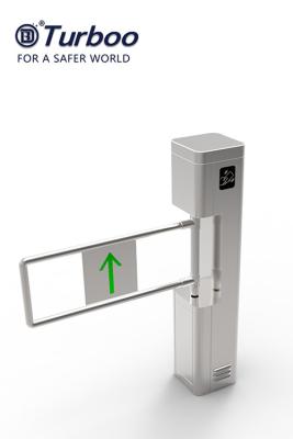 China Enter And Exit Access Control Supermarket 0.2s Swing Barrier Gate for sale