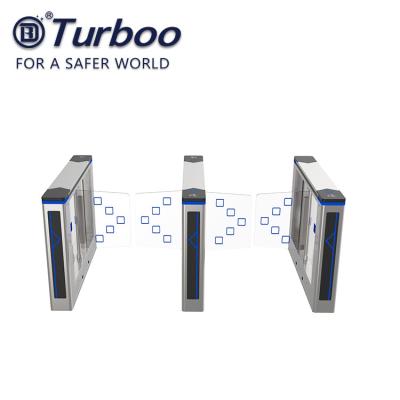 China Office Security Swing Electronic Turnstile Gates Mechanical Anti - Pinch Function for sale