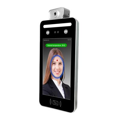 China Linux  2A Face Recognition Attendance Scanner With Temperature Detection for sale