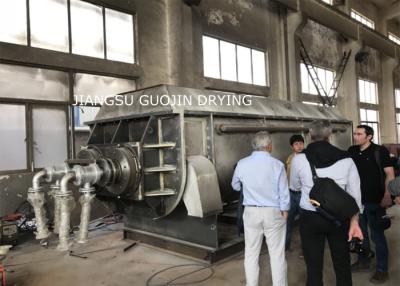 China Sludge Continuous Hollow Paddle Dryer With 95% Thermal Efficiency for sale