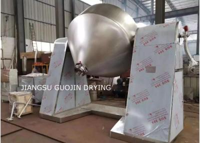 China Double Cone Shaped Vacuum Rotary Dryer With 1000L Tank for sale