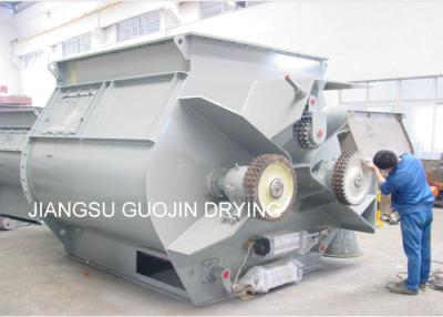 China Horizontal Zero Gravity Double Shaft Paddle Mixer 300kg/batch For Poultry Feed for sale