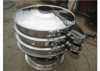 China 1.5KW Single Layer Rotary Vibrating Sifter For Cashew Nut Powder for sale