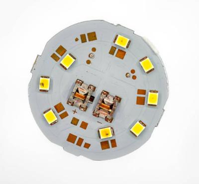 China ISO9001 Low Glare Aluminum PCB Manufacturer SMT Patch Processing For LED Lights for sale