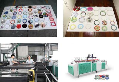 China 600Y Hydraulic Paper Plate Machine Bag Forming 220V for sale