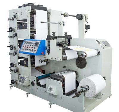 China Narrow Web Flexo Printing | 50m/min | 320mm Width,4.8m*3.2m*2.8m Dimensions(l*w*h),5000kg Weight for sale