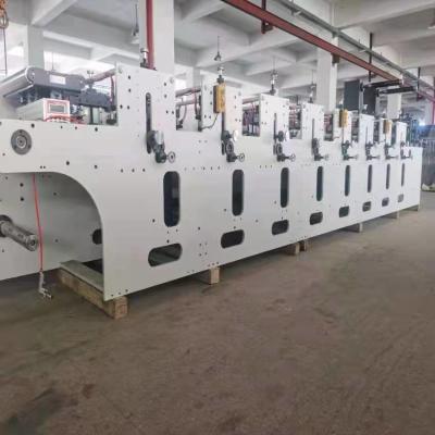 China High-Speed Flexo Printing Machine for Rolls with 10m/min-80m/min Speed,40KW High Speed Flexo Printing Machine 50-520mm for sale