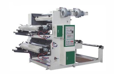 China 2 Color Flexo Printing Machine for Flexible Letterpress Press,90m/Min 2 Color Non Woven Flexo Printing Machine for sale