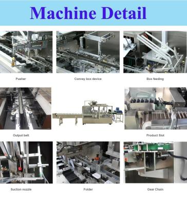 China Fully Automatic Carton Box Packing Machine for sale