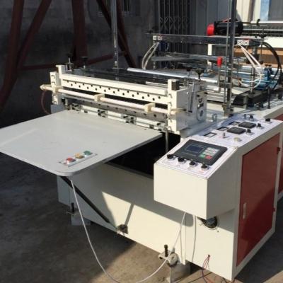 China 220V 50HZ On Roll Plastic Suit Cover Bag Making Machine with Static Electric Elimination#Suit Cover Paper Carry Bag Make for sale
