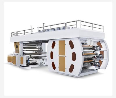 China Satellite Type Flexographic Printing Machine Semi Automatic Plastic Film for sale