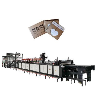 China Honeycomb Courier Bag Making Machine Automatic For Kraft Paper en venta