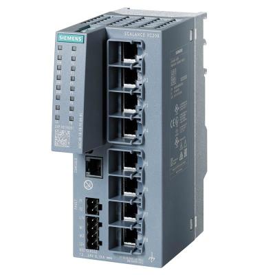 China 6GK5208-0BA00-2AC2 Siemens PLC SCALANCE XC208 2 IE Switches for sale