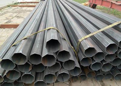 China Octagonal hot dip galvanized steel pole for sale