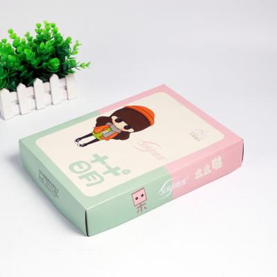 China A cor imprimiu a caixa de embalagem de papel, logotipo de empacotamento impresso costume das caixas imprimível à venda