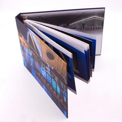China Professional Printing Full Color Brochures Hardcover Book With SPOT UV for sale