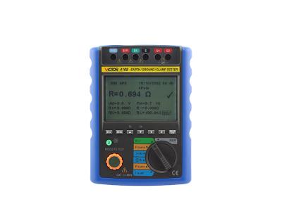 China 2 3 4 Pole Measurement Digital Earth Resistance Tester With Amicrocomputer for sale