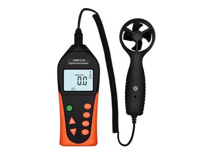 China High Sensitivity LCD Handheld Wind Gauge Portable Wind Anemometer for sale