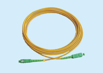 China SIMPLEX 3.0 MM Single Mode Fibre Connectors For PATCH CORD , Back Reflection Loss for sale