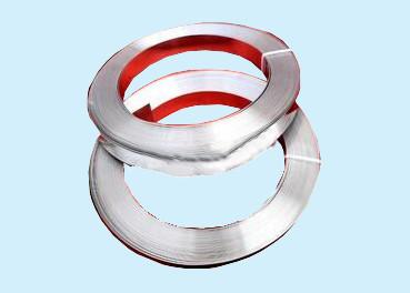 China Packing Tape Stainless Stell Packing Belt Hardness 180 for sale