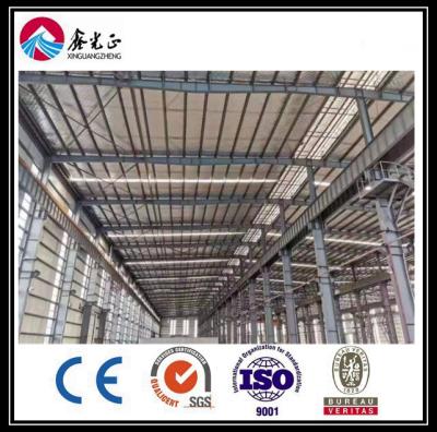 China Industrial Structural Steel Hanger Galvanized Prefabricated Steel Warehouse for sale